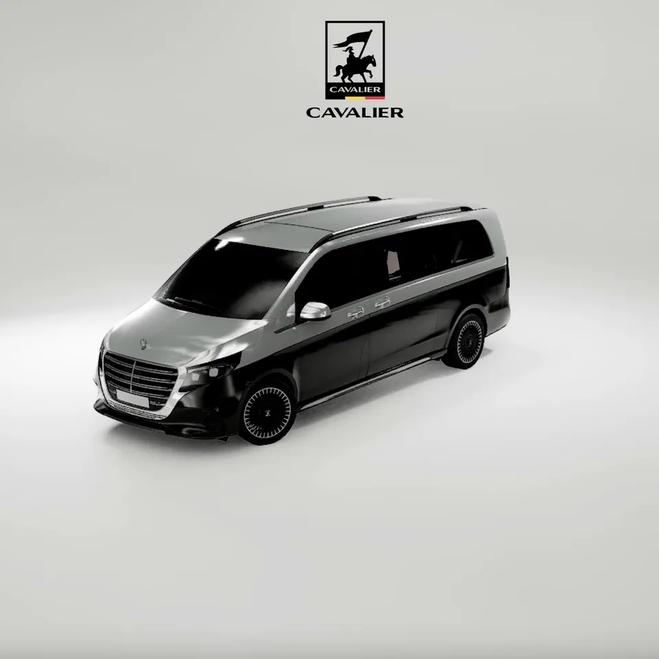 Cavalier V-Class in silver and black